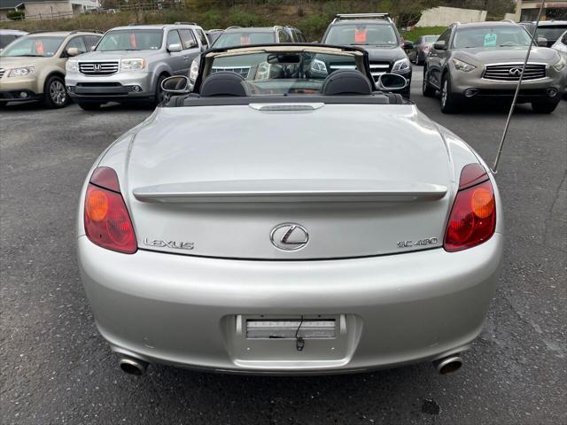 used 2002 Lexus SC 430 car, priced at $15,990