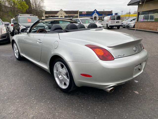 used 2002 Lexus SC 430 car, priced at $15,990