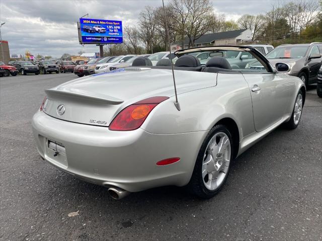 used 2002 Lexus SC 430 car, priced at $15,990