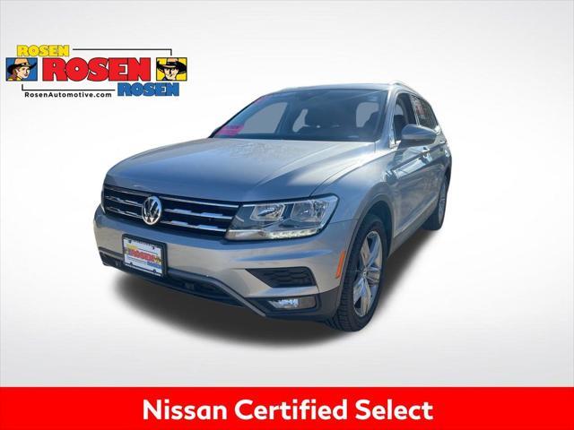 used 2021 Volkswagen Tiguan car, priced at $21,999