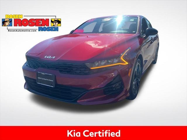 used 2022 Kia K5 car, priced at $23,750