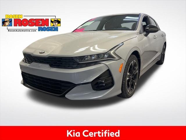 used 2021 Kia K5 car, priced at $23,999