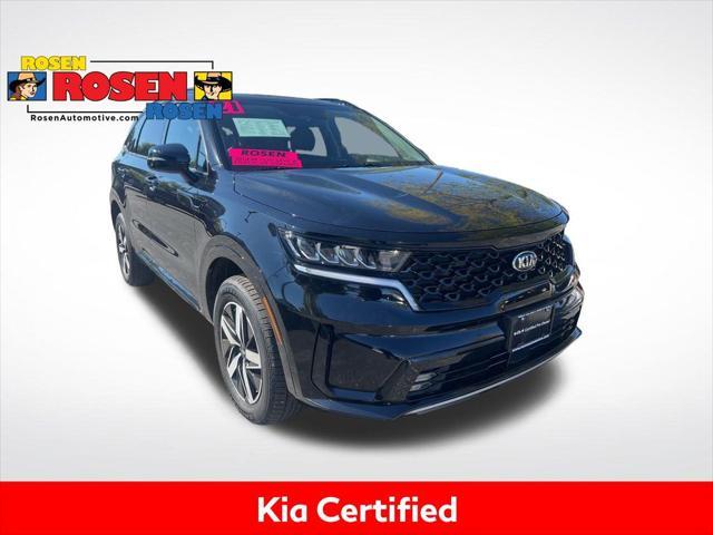 used 2021 Kia Sorento car, priced at $27,450