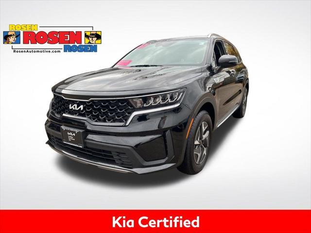 used 2022 Kia Sorento Hybrid car, priced at $27,499