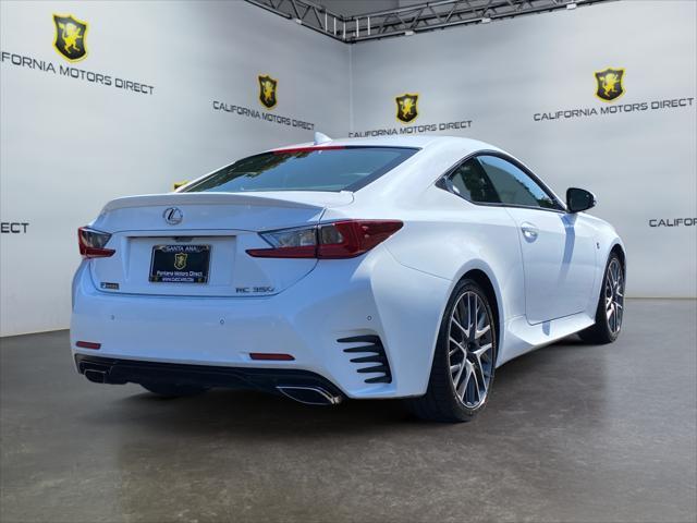 used 2015 Lexus RC 350 car, priced at $21,099