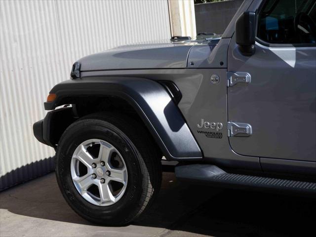 used 2020 Jeep Wrangler Unlimited car, priced at $25,061