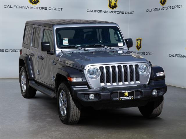 used 2020 Jeep Wrangler Unlimited car, priced at $25,061