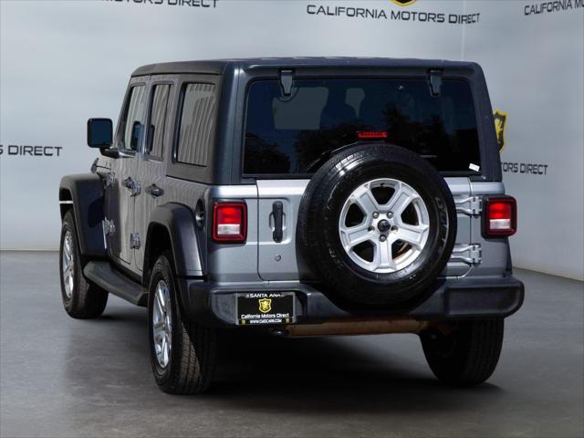 used 2020 Jeep Wrangler Unlimited car, priced at $25,061