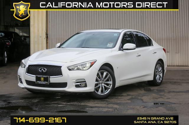 used 2015 INFINITI Q50 car, priced at $18,999