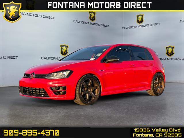 used 2016 Volkswagen Golf R car, priced at $24,875