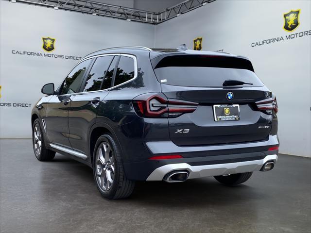 used 2022 BMW X3 car, priced at $27,499