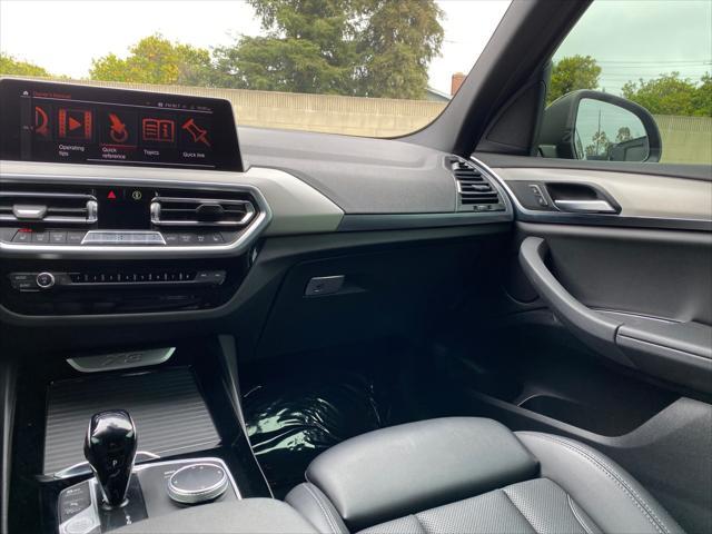 used 2022 BMW X3 car, priced at $27,499