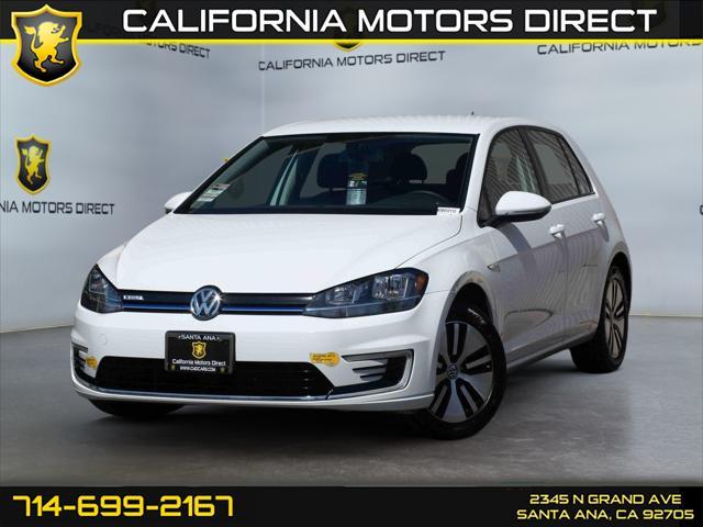 used 2019 Volkswagen e-Golf car, priced at $13,712