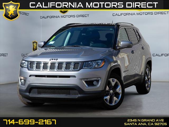 used 2020 Jeep Compass car, priced at $15,427