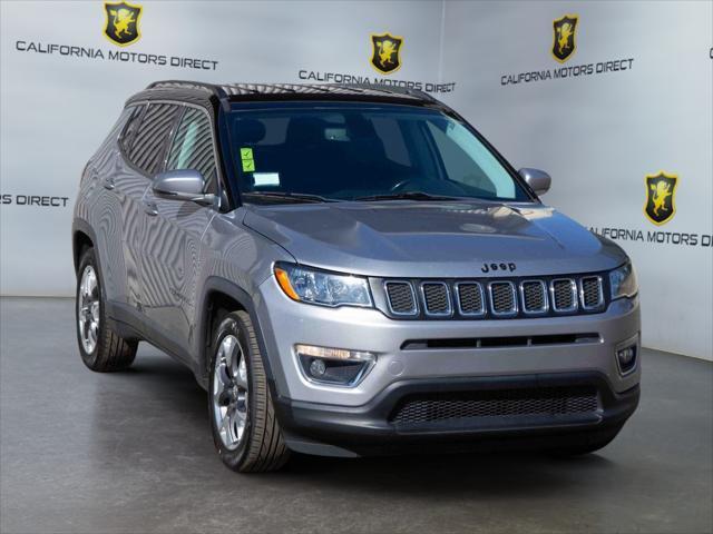 used 2020 Jeep Compass car, priced at $15,427