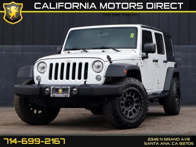 used 2017 Jeep Wrangler Unlimited car, priced at $22,804