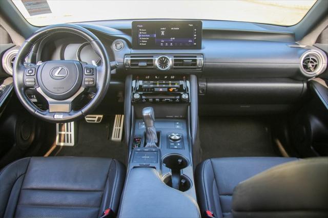 used 2022 Lexus IS 350 car, priced at $39,099