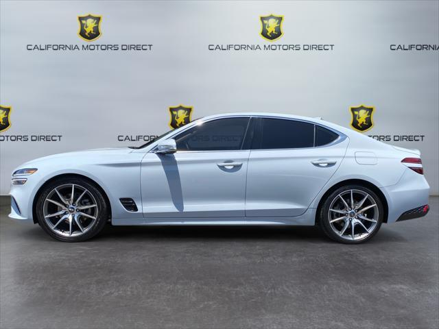 used 2022 Genesis G70 car, priced at $28,199