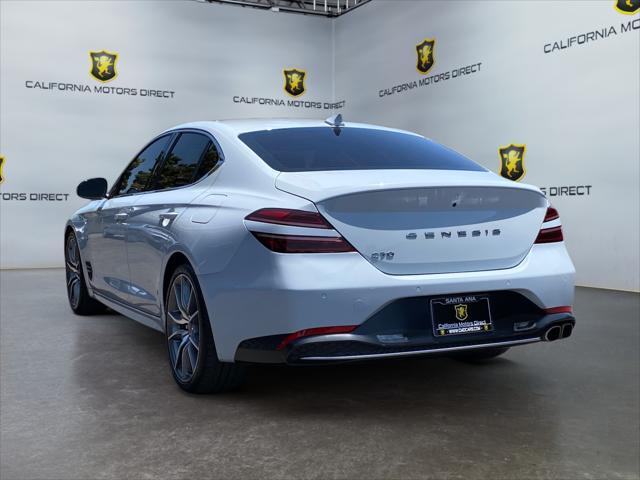 used 2022 Genesis G70 car, priced at $28,199
