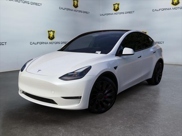 used 2021 Tesla Model Y car, priced at $29,299