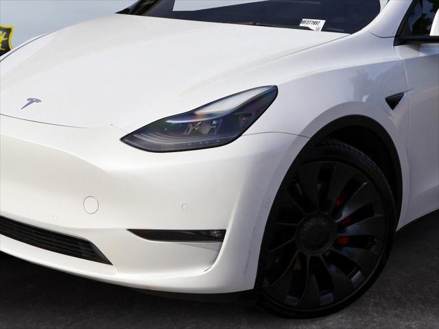 used 2021 Tesla Model Y car, priced at $29,299