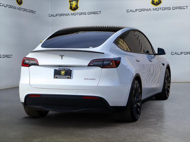 used 2021 Tesla Model Y car, priced at $29,299