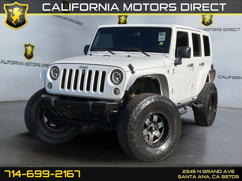 used 2017 Jeep Wrangler Unlimited car, priced at $21,599