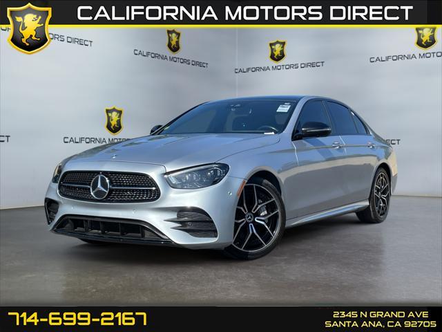 used 2022 Mercedes-Benz E-Class car, priced at $35,499