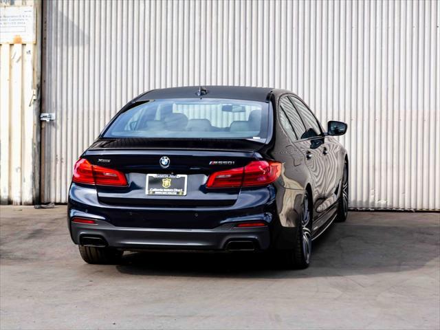 used 2018 BMW M550 car, priced at $36,499