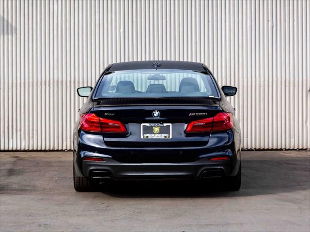 used 2018 BMW M550 car, priced at $36,499