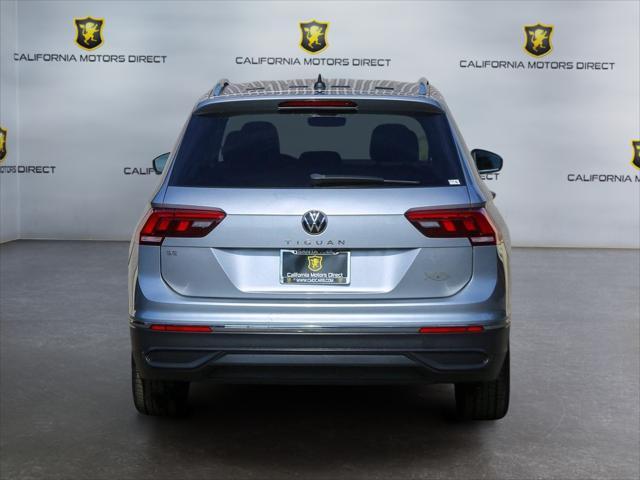 used 2022 Volkswagen Tiguan car, priced at $18,299