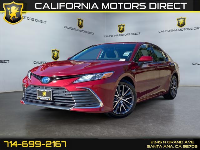 used 2021 Toyota Camry Hybrid car, priced at $25,499