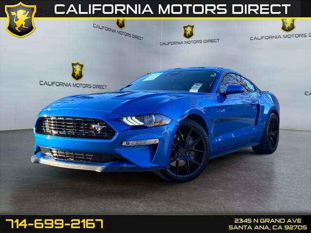 used 2021 Ford Mustang car, priced at $38,799