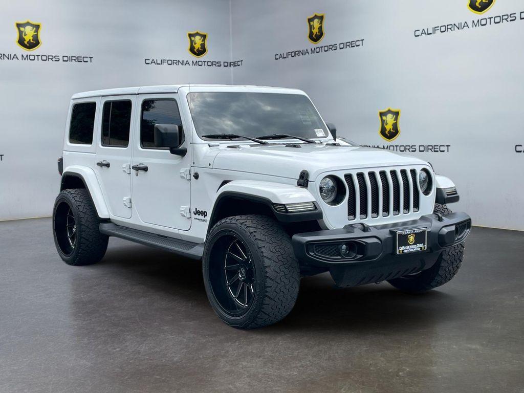 used 2021 Jeep Wrangler Unlimited car, priced at $34,399