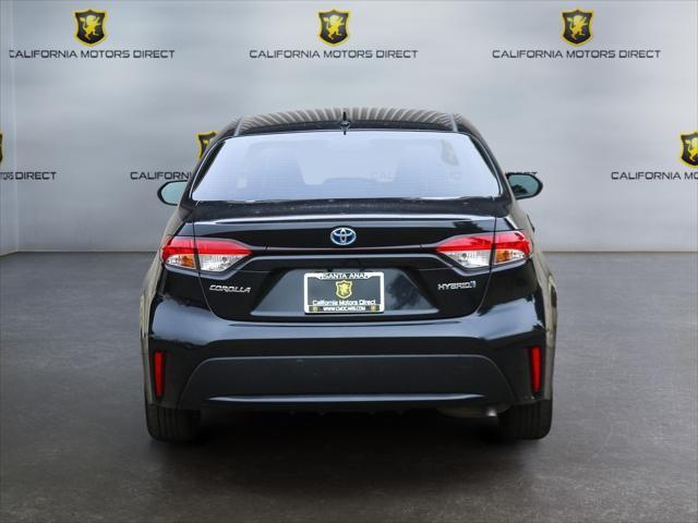 used 2021 Toyota Corolla Hybrid car, priced at $20,199