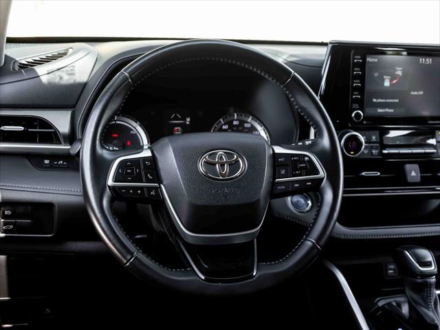 used 2022 Toyota Highlander Hybrid car, priced at $32,799