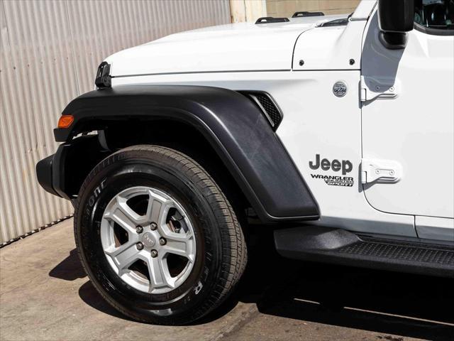 used 2020 Jeep Wrangler Unlimited car, priced at $23,799