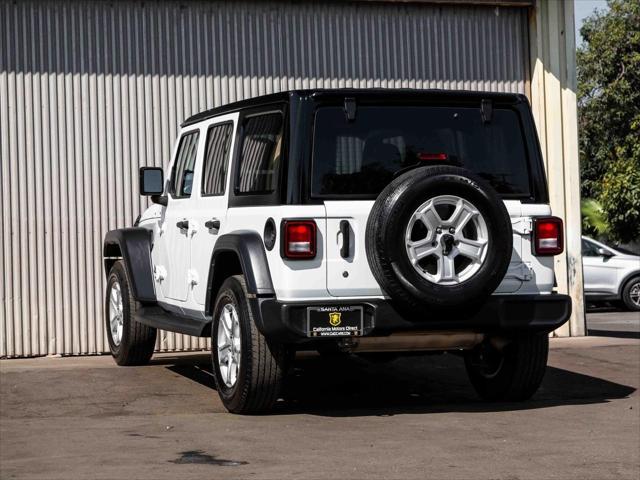 used 2020 Jeep Wrangler Unlimited car, priced at $23,799