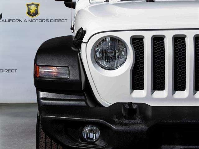 used 2020 Jeep Wrangler Unlimited car, priced at $23,799