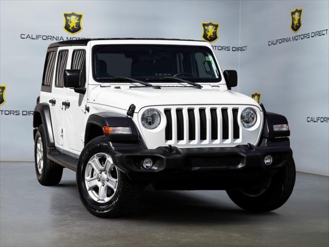 used 2020 Jeep Wrangler Unlimited car, priced at $23,799