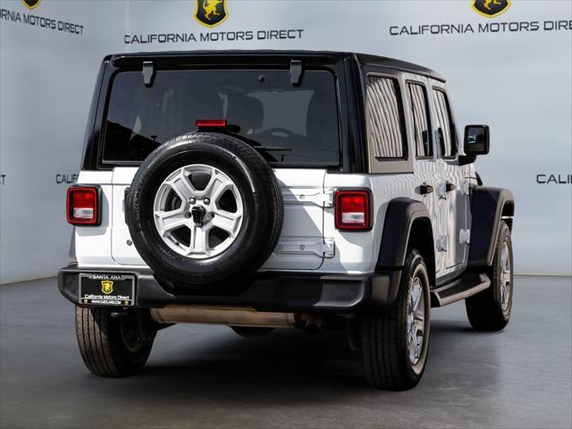 used 2020 Jeep Wrangler Unlimited car, priced at $23,799