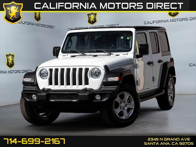 used 2020 Jeep Wrangler Unlimited car, priced at $23,799