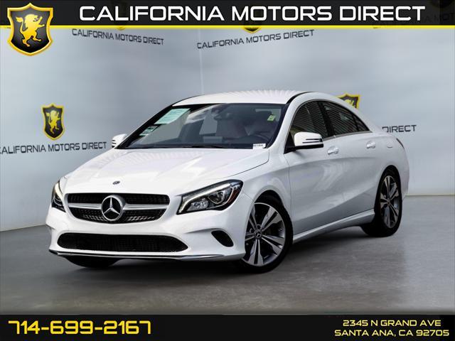 used 2019 Mercedes-Benz CLA 250 car, priced at $18,199