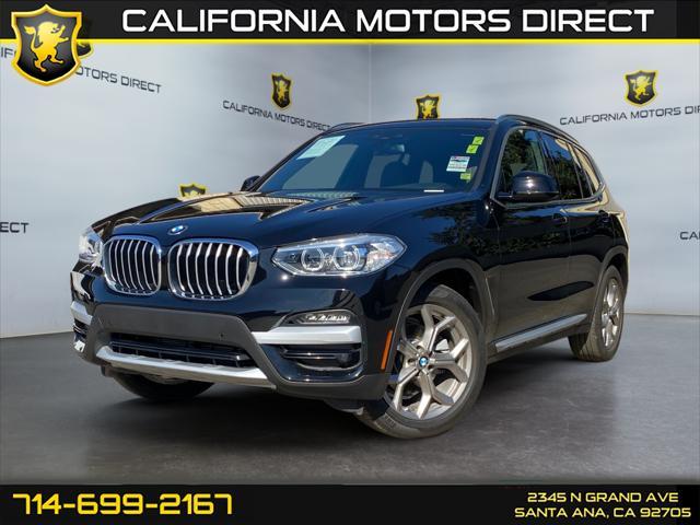 used 2021 BMW X3 car, priced at $27,399