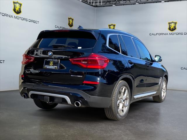 used 2021 BMW X3 car, priced at $27,399