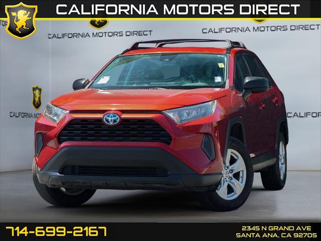 used 2021 Toyota RAV4 Hybrid car, priced at $22,096