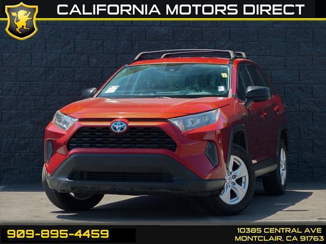 used 2021 Toyota RAV4 Hybrid car, priced at $22,096