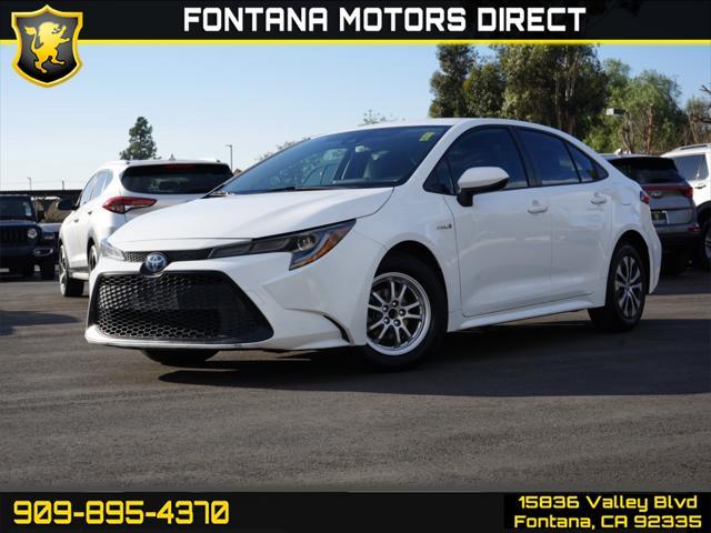 used 2021 Toyota Corolla Hybrid car, priced at $19,640