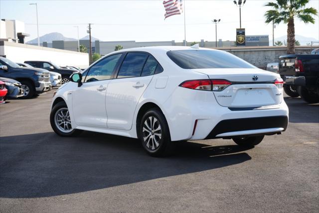 used 2021 Toyota Corolla Hybrid car, priced at $19,540