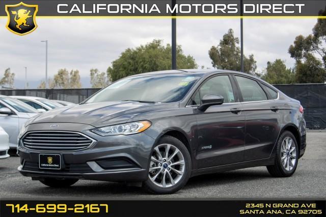 used 2017 Ford Fusion Hybrid car, priced at $15,024